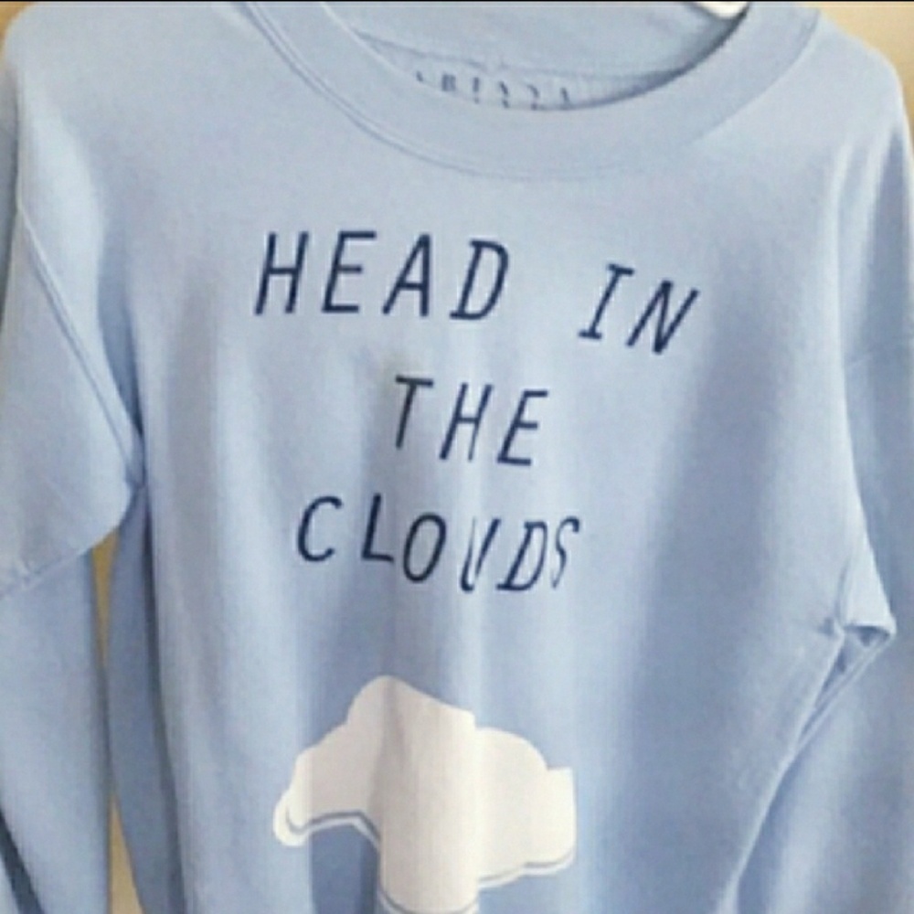 Ariana Grande Head in the Clouds crewneck